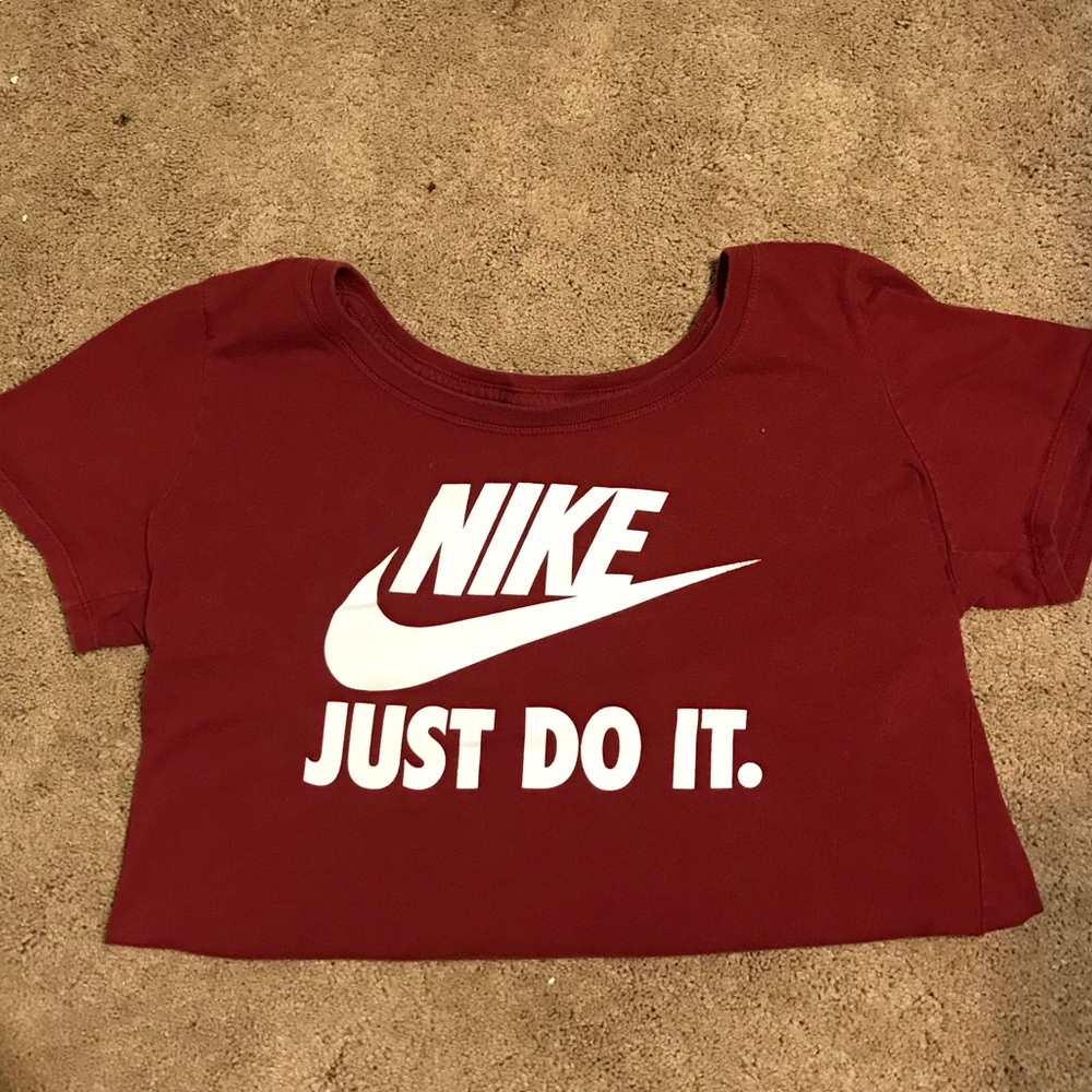 Red Nike Graphic Tee.